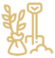 gold icon landscaping
